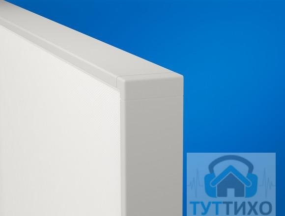 Akusto Wall A Akutex FT (2700х1200х40мм, Белый Frost, 4 шт./12,96 м2/упак) цена за м2