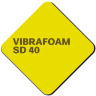 Вибрафом [Vibrafoam] SD 40 желтый (2м х 0,5м x 12.5мм) 1м2