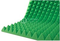 Акустический поролон Echoton Piramida 30 1950*950*50мм, зеленый