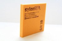 Sylomer SR 18 эластомер для виброизоляции (1200х1500х25мм, оранжевый) цена за м2