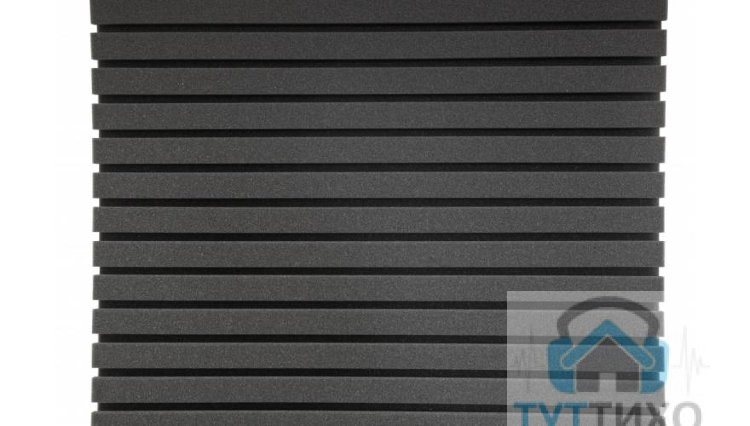 Акустический поролон ED T-panel (1000х2000х50мм, серый) т-образный