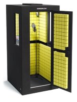 Звукоизоляционная кабина IzoRoom Standart (цвета : графит/желтый)