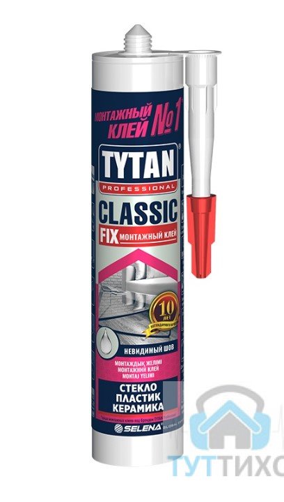 Клей монтажный Tytan Classic Fix прозрачный (0,31 л)