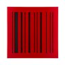 Echoton Barcode Acoustic (500х500х50мм, 4шт, красный)