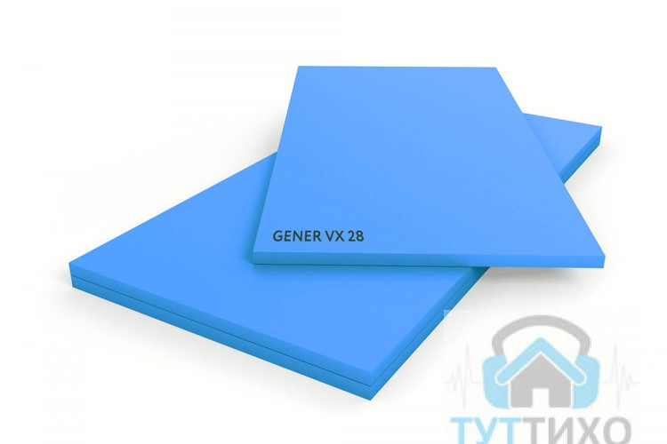 Gener VX 28 1200х2500х12,5мм 3м2 (цена за лист)