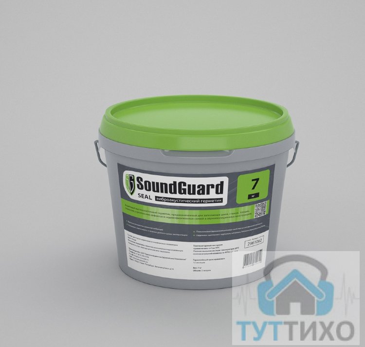 SoundGuard Seal 7 Звукоизоляционный герметик (5л)