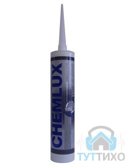 Chemlux 9016, картридж 300 мл., Профессиональный силиконовый герметик