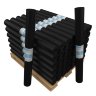 Welldone membrane black 2.0 (1000x4000x2мм 4 кв.м) Звукоизоляционная мембрана