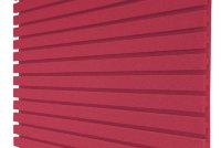 Акустический поролон ED T-panel (1000х2000х50мм, красный) т-образный